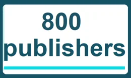 800 publishers